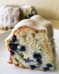 Blueberry Cream Cake