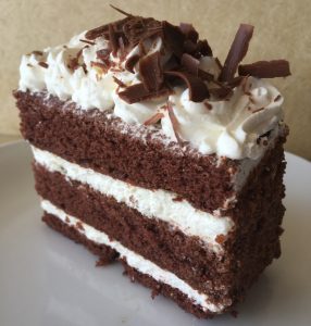 Devil's Food Cake Slice