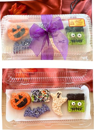Halloween Rice Cereal Treat 5pk